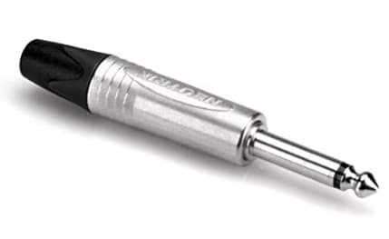 Straight connectors by Neutrik The Ultimate Guide To Instrument Cables Rock Stock Pedals